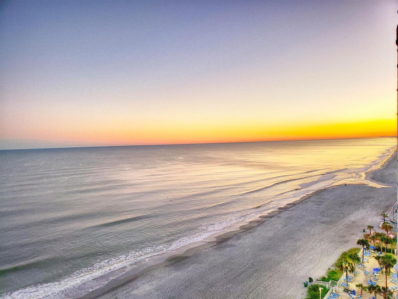 New Modern, Direct Oceanfront, Boardwalk, Views! Lägenhet Myrtle Beach Exteriör bild