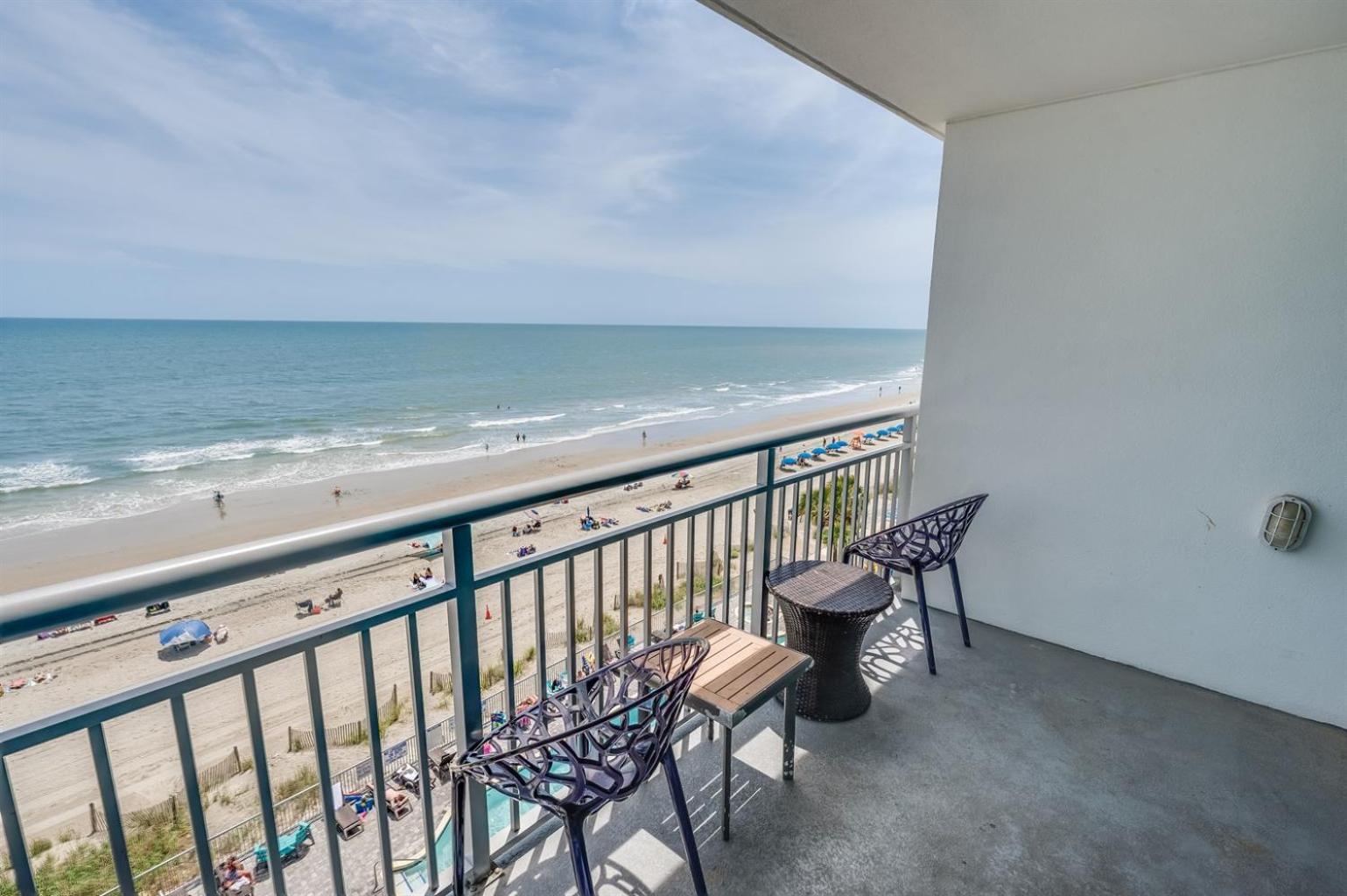 New Modern, Direct Oceanfront, Boardwalk, Views! Lägenhet Myrtle Beach Exteriör bild