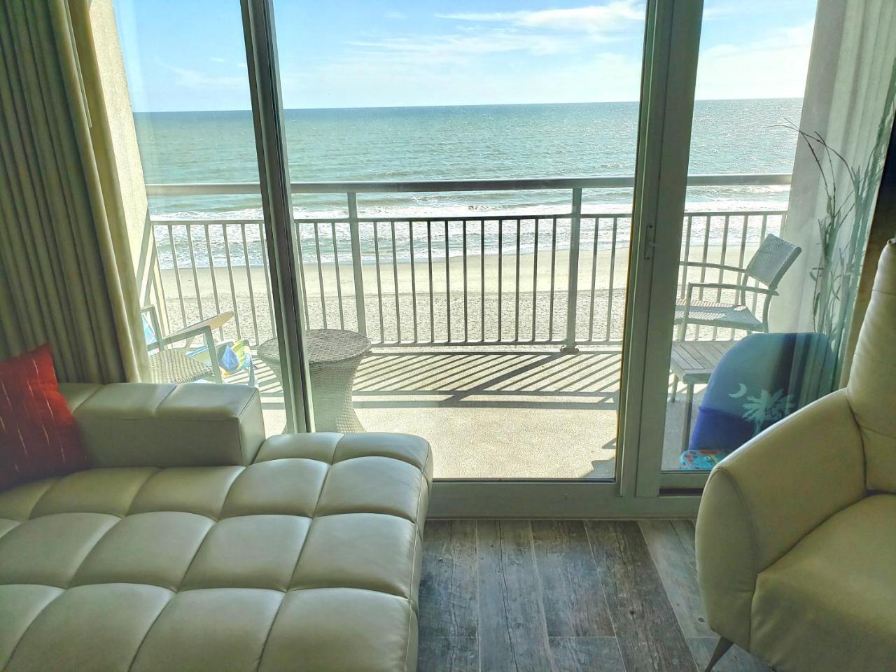 New Modern, Direct Oceanfront, Boardwalk, Views! Lägenhet Myrtle Beach Exteriör bild