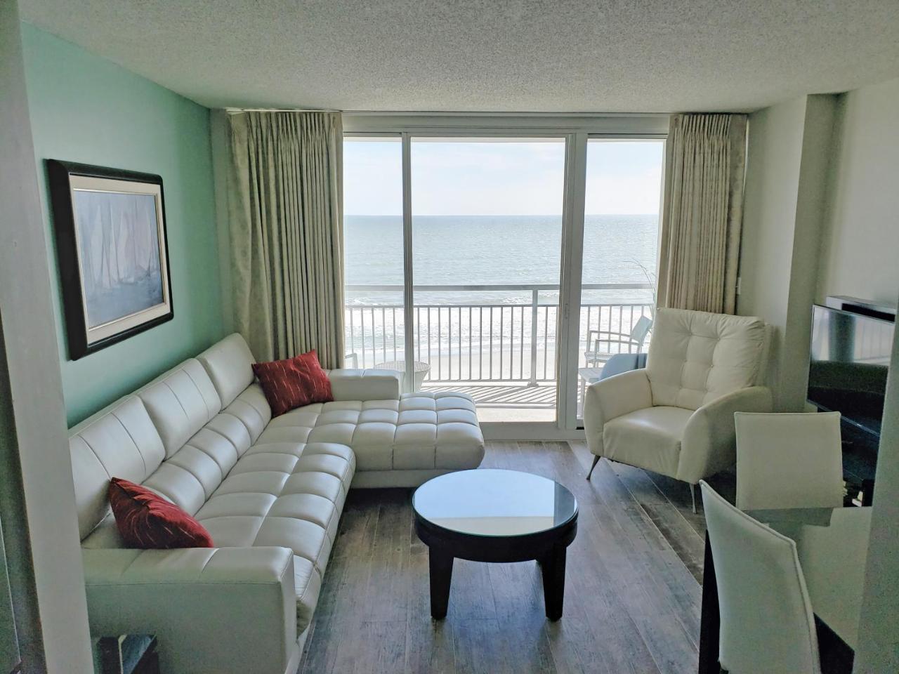 New Modern, Direct Oceanfront, Boardwalk, Views! Lägenhet Myrtle Beach Exteriör bild