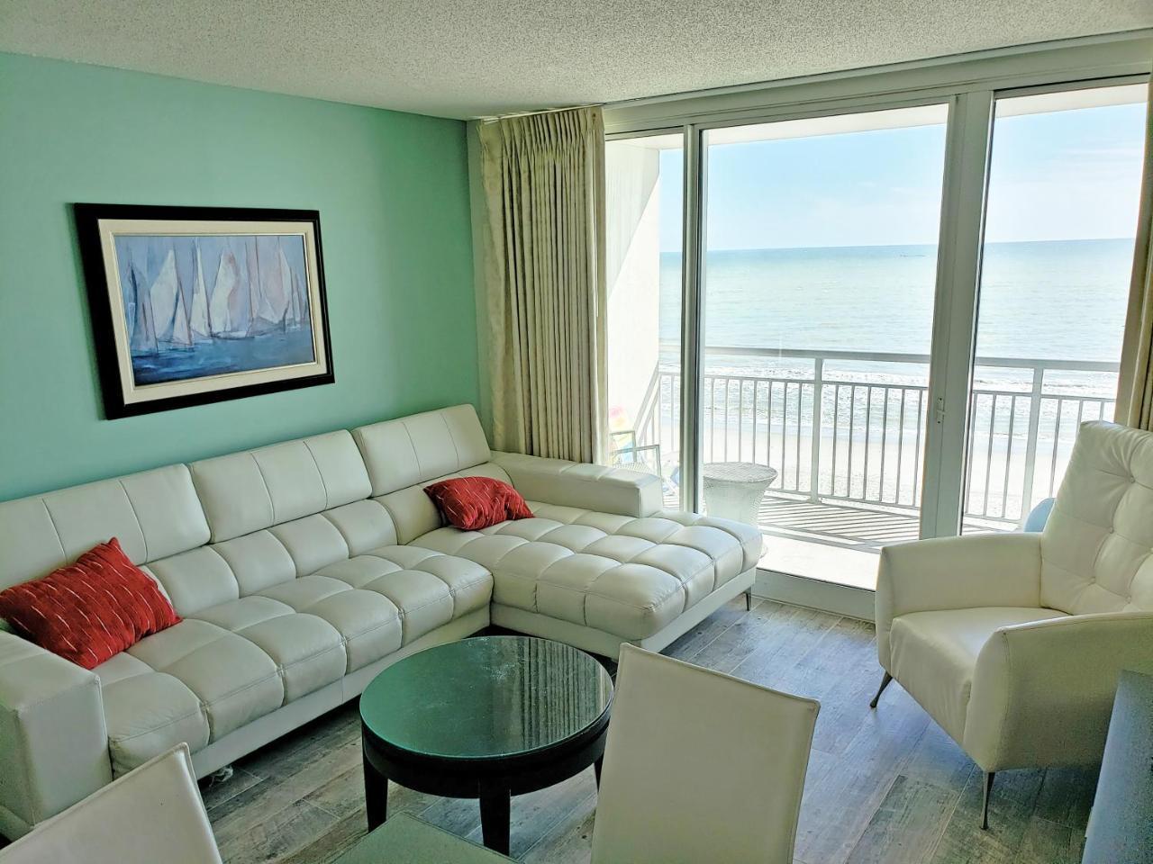 New Modern, Direct Oceanfront, Boardwalk, Views! Lägenhet Myrtle Beach Exteriör bild