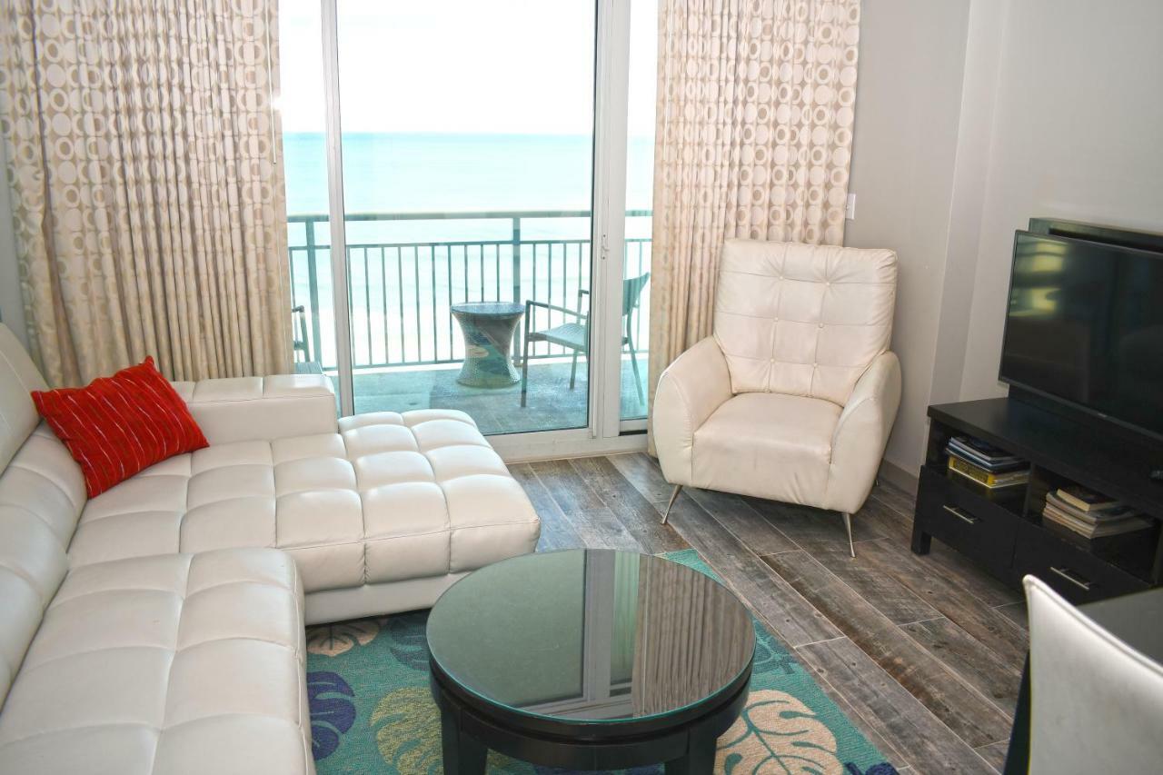 New Modern, Direct Oceanfront, Boardwalk, Views! Lägenhet Myrtle Beach Exteriör bild